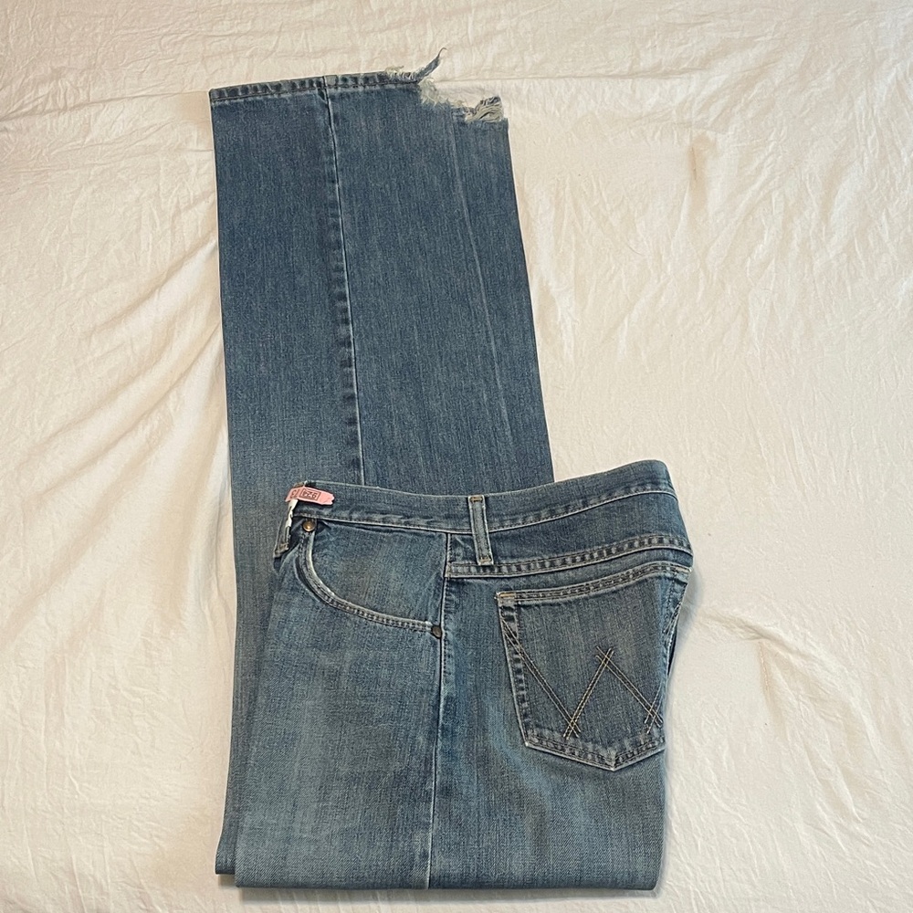Wrangler Men's Straight Blue Jeans
